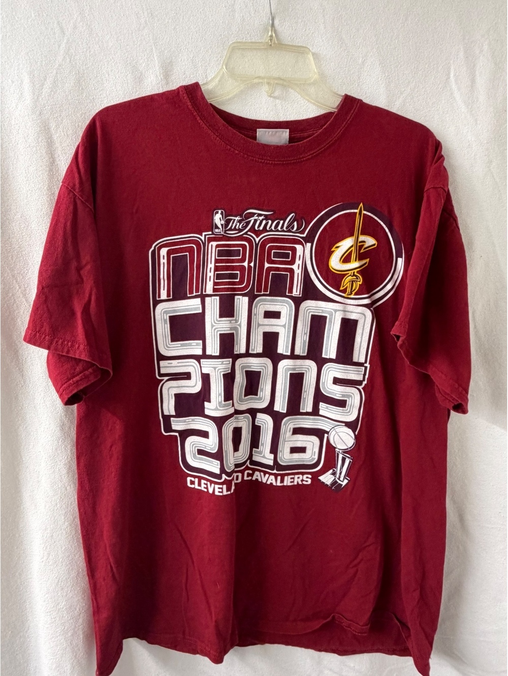 Cleveland Cavaliers 2016 NBA Champions Finals T-Shirt Men's XL Cavs